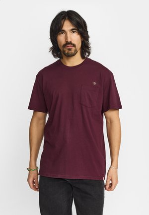 REVOLUTION, REVOLUTION APPLICATION T-SHIRT - T-shirt imprimé - burgundy