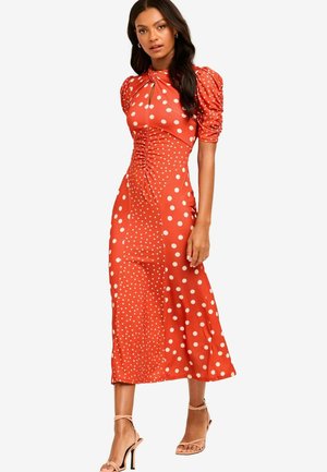 Lipsy Dzsörzéruha - red polka dot