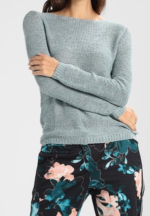 Strickpullover - light blue