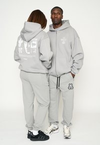 Multiply Apparel HOODIE SYSTEMS - Sweater met rits - ultimate grey