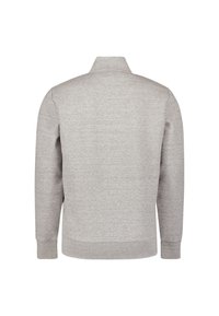 NO EXCESS TEXTURED - Sweater met rits - grey melange