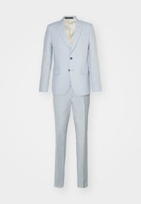 TAILORED FIT 2 BUTTON SUIT - Traje - light blue