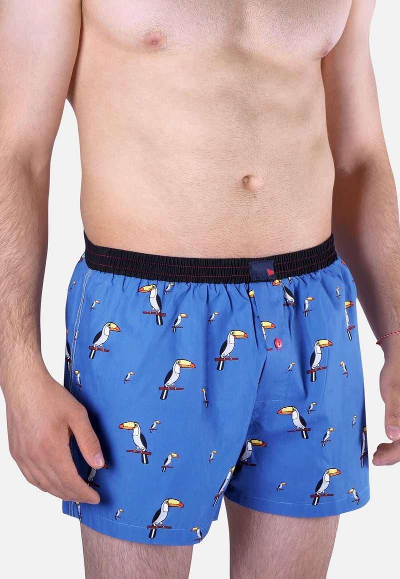 Unabux Boxer  - blue tucan