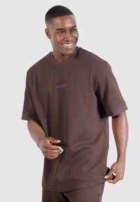 Smilodox OSKAR - Jednoduché tričko - braun