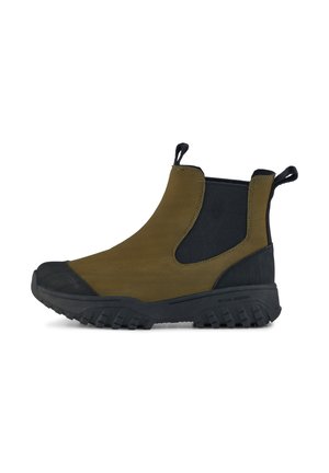 MAGDA TRACK - Ankle boots - Dark green