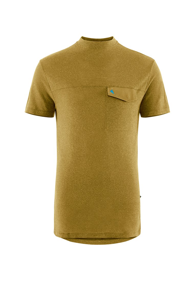 Klättermusen T-shirt basic mosterdgeel Klättermusen T-shirt basic mosterdgeel