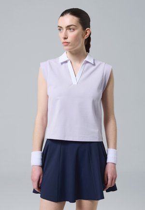 Altavia, SLEEVELESS ALTAVIA COURT POLO WITH CLASSIC COLLAR - Poloshirt - lilac