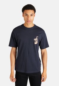 Only & Sons Printtipaita - dunkelblau