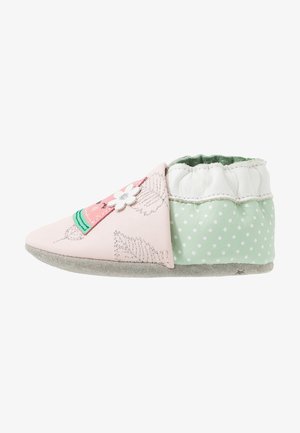 FRUIT'S PARTY - First shoes - rose clair/vert clair