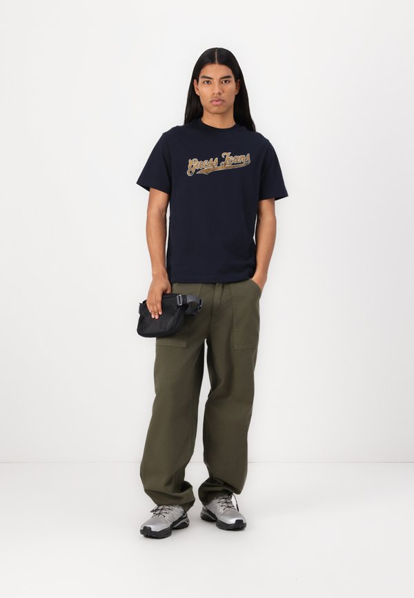 TEE - Print T-shirt - daring ocean2