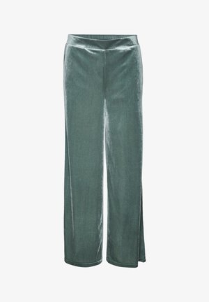 Vero Moda VMCARLY WIDE PANT - Παντελόνι - dark forest