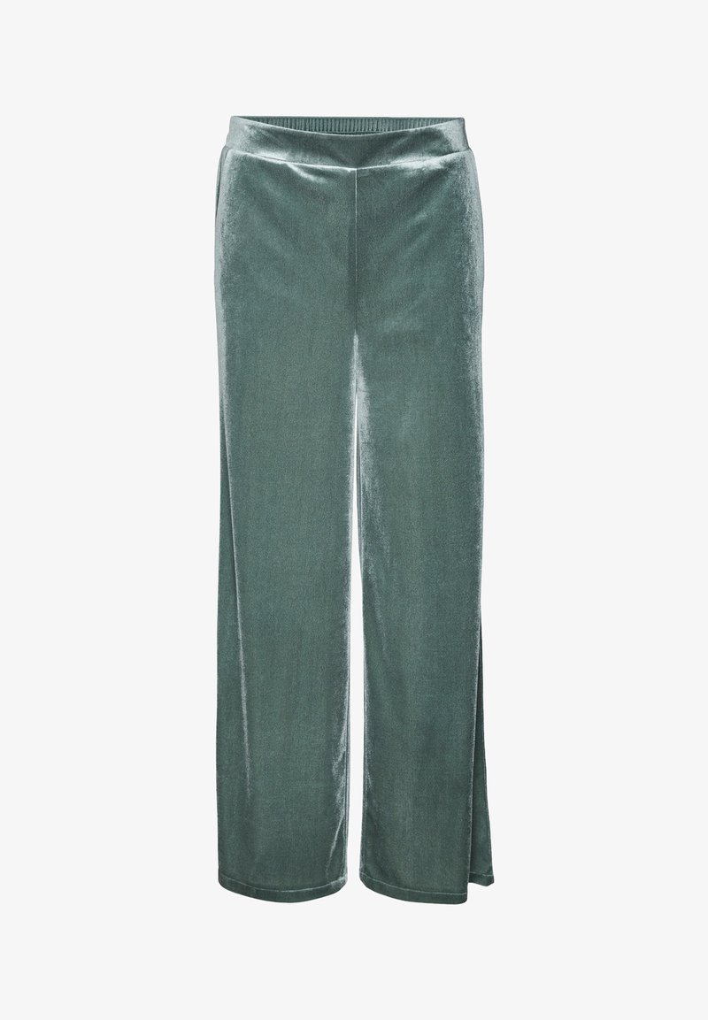 Vero Moda VMCARLY WIDE PANT - Παντελόνι - dark forest