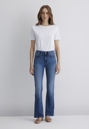 Mavi MARIA - Bootcut jeans - dark brushed str