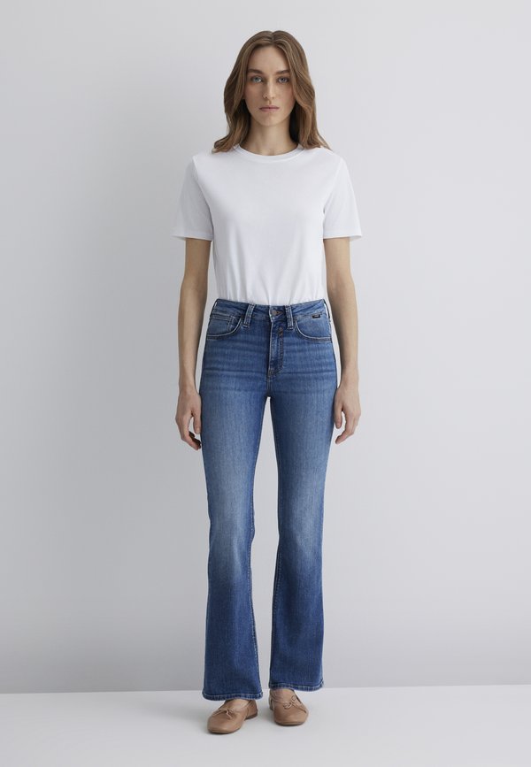 MARIA - Jeans Bootcut - dark brushed str