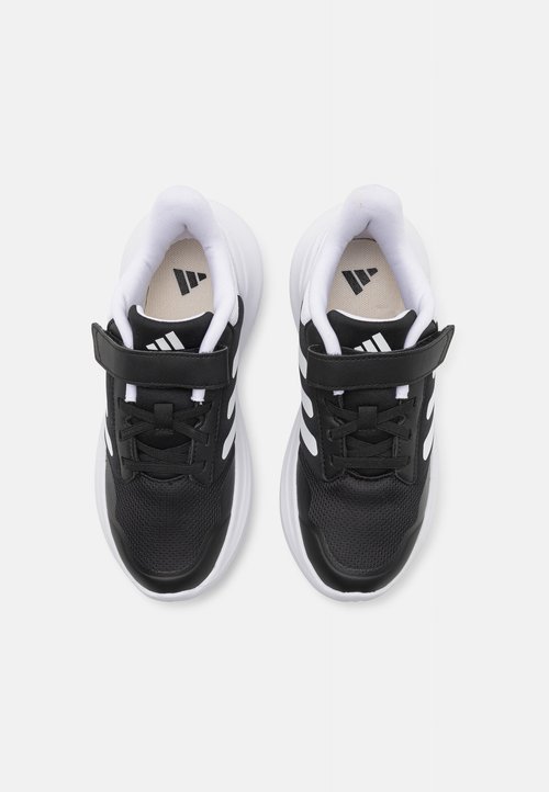 adidas TENSAUR RUN 3.0 UNISEX - Road running shoes - core black/footwear white — photo 4