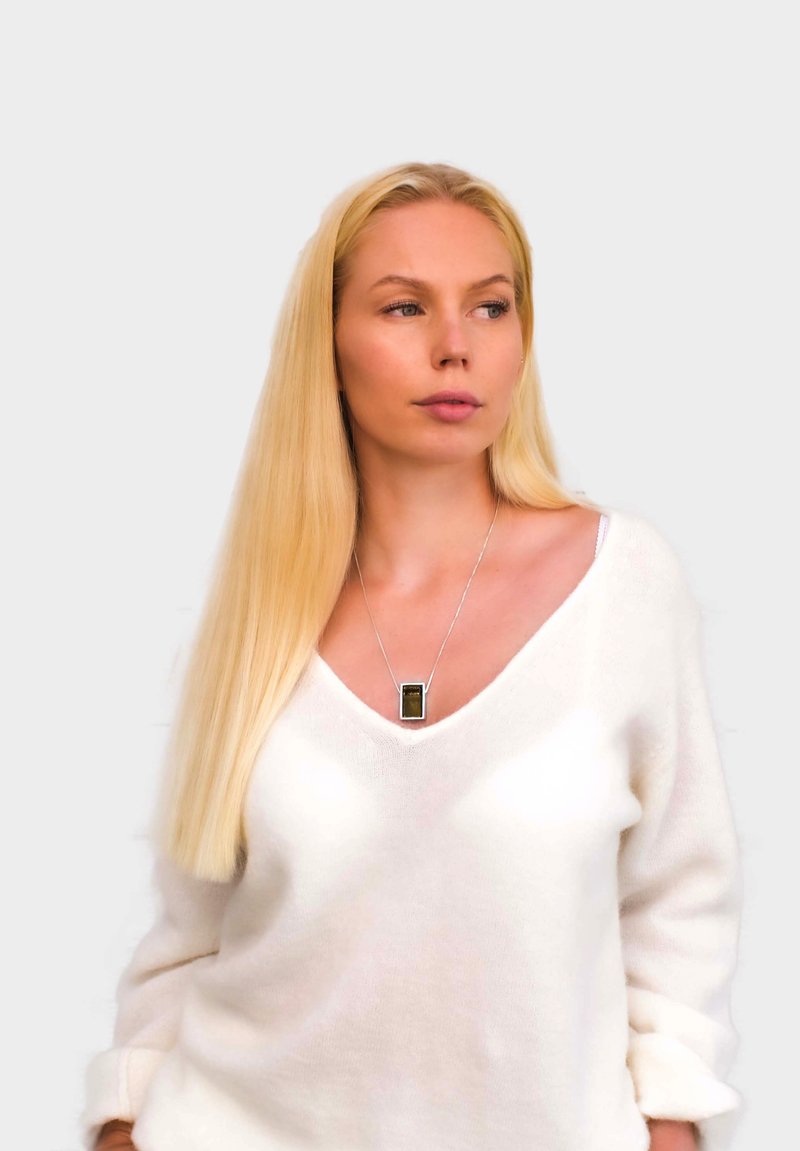 Damen Halsketten | Ellen Kvam NORTHERN LIGHT Halskette fawn khaki/khaki - CU09134 Damen Halsketten | Ellen Kvam NORTHERN LIGHT Halskette fawn khaki/khaki - CU09134