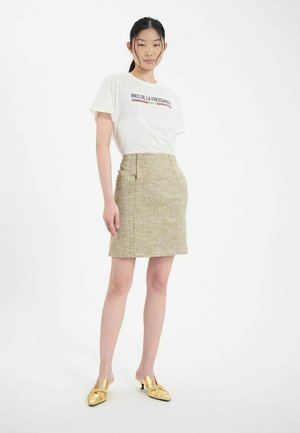 EDMONDE  - Jupe crayon - p gold