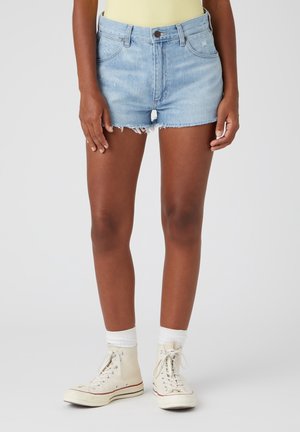 Jeansshort - destroyed denim