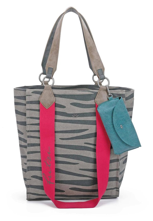 IZZY02 CANVAS - Shopping Bag - zebra wild