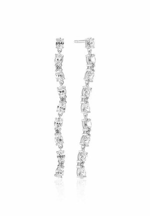 ELLERA OVALE LUNGO - Øreringe - silver coloured