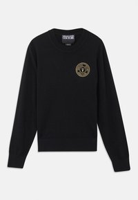 Pullover - black/gold