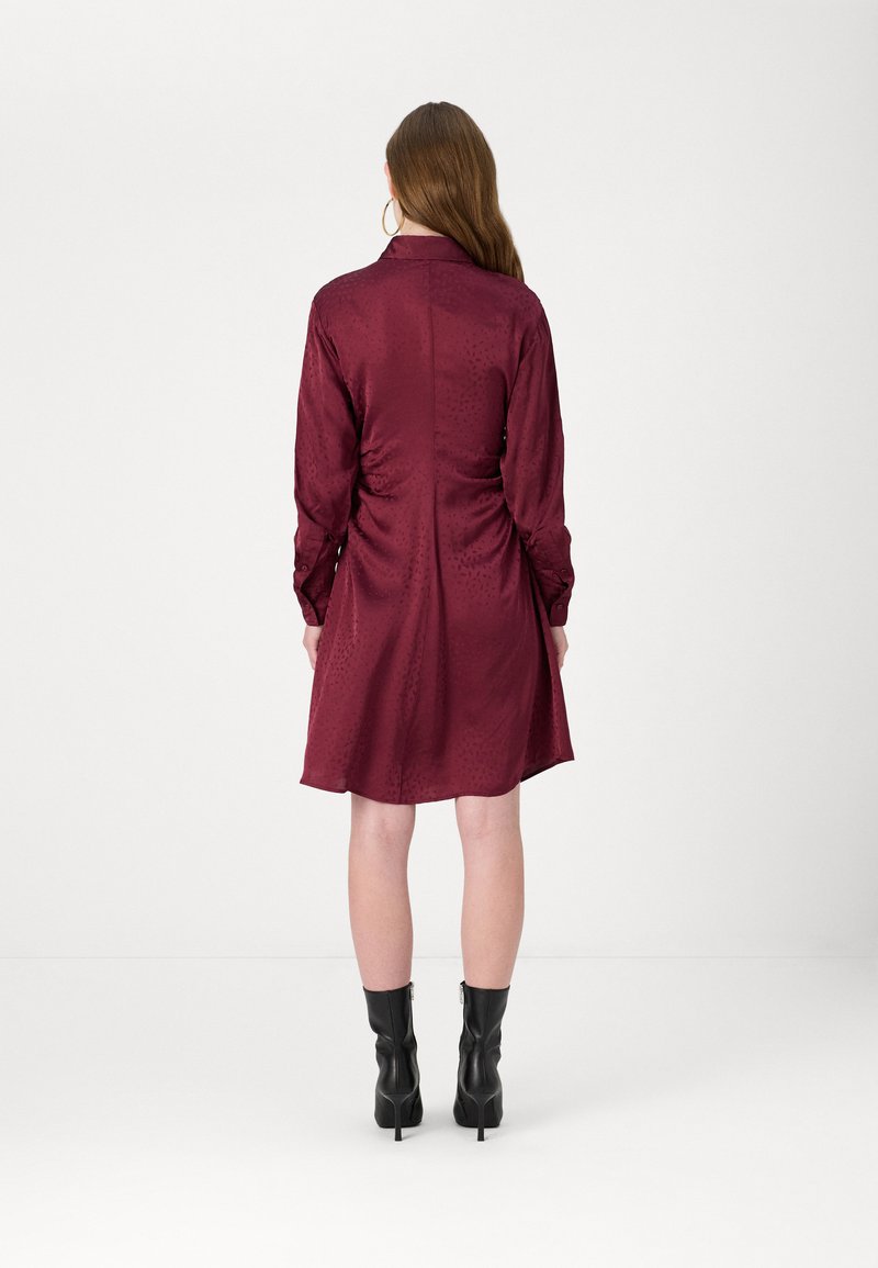 Manteau De Jour Reed Hill Femme - Mélange De Lin Rouge - Taille 14 - Neuf