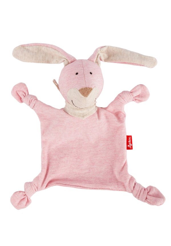 MINI-SCHNUFFELTUCH HASE - Kuscheltier - rosa