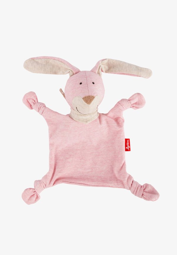 MINI-SCHNUFFELTUCH HASE - Kuscheltier - rosa