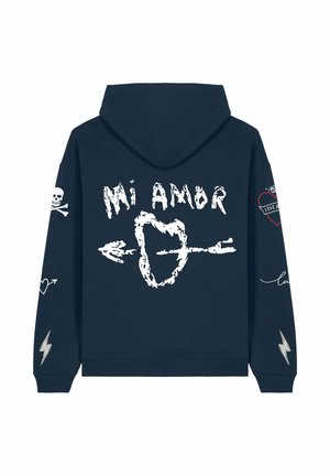 TATTOO MI AMOR EMBROIDERY HEAVYWEIGHT - Sweatshirt - dark blue