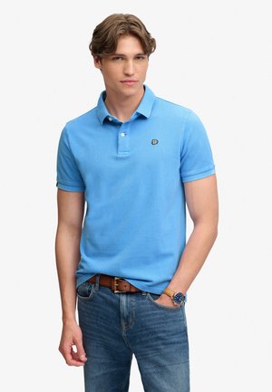 Superdry & Co, SUPERDRY VINTAGE DESTROY POLO SHIRT.. - Poloshirts - deep blue wave