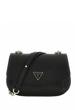 Guess ILIA CONVERTIBLE FLAP - Sac bandoulière - black