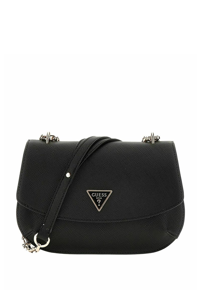Guess ILIA CONVERTIBLE FLAP - Borsa a tracolla - black