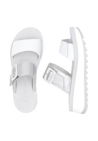 Rieker Sport Mules - silber platin