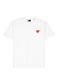 T-shirt print - white