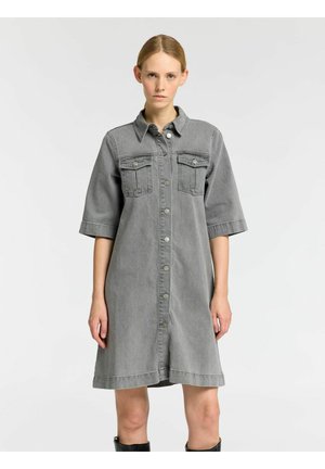 Jeansklänning - grey denim