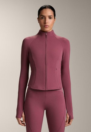 LIGHT AND WARM CROPPED TECHNICAL - Tréning dzseki - pink