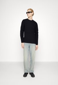 Jack & Jones JJEGREG CREW NECK - Maglione - navy blazer