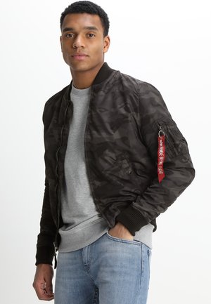 Blusão aviador - black camo