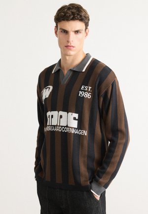 FANCY LIAM FOOTBALL - Trui - black/demitasse