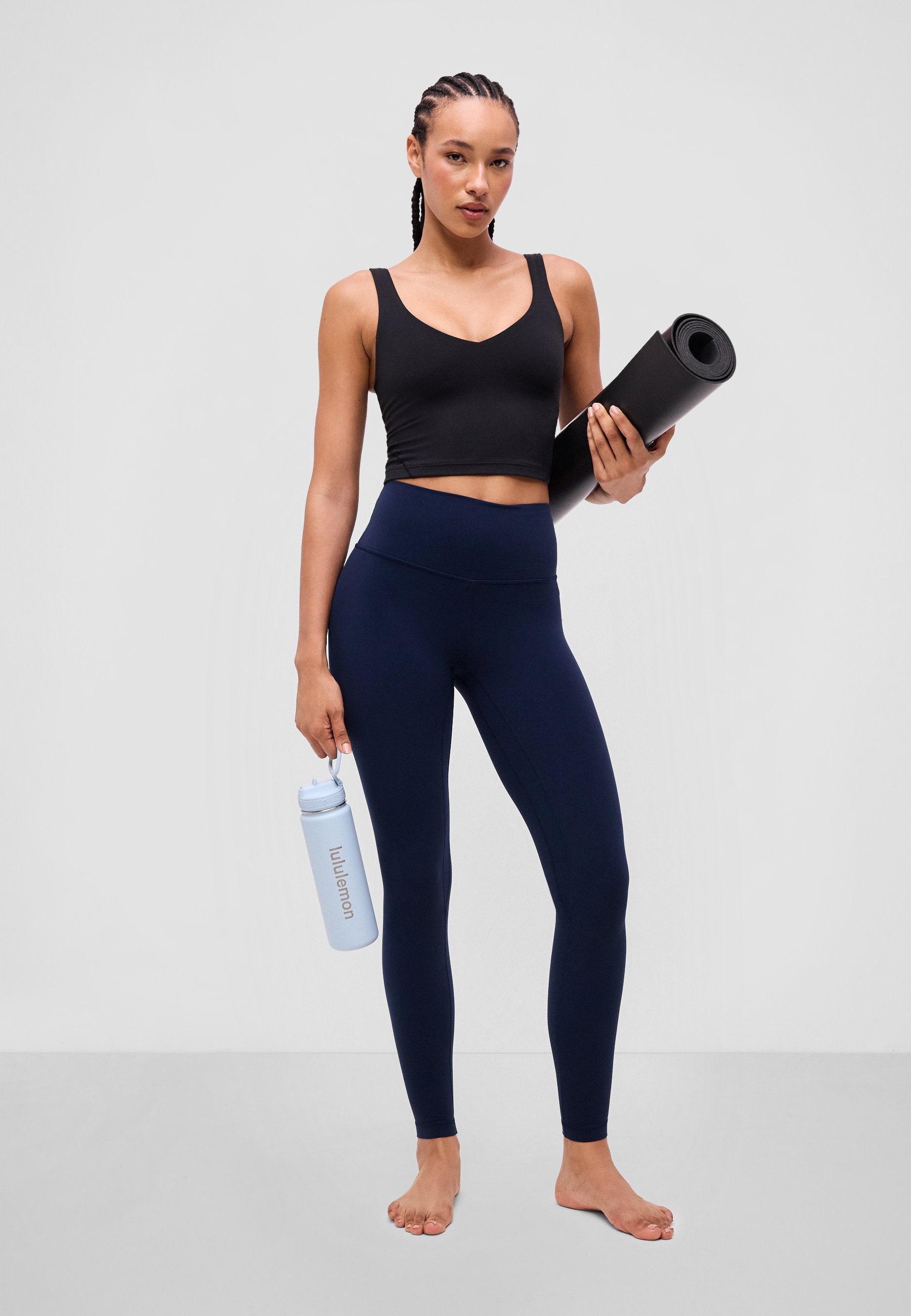 lululemon ALIGN™ HIGH-RISE 63CM - Leggings - navy/dark blue - Zalando