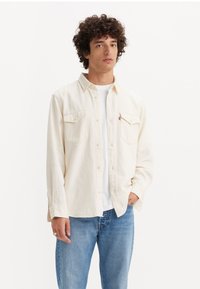 Levi's® RELAXED WESTERN - Camicia - fresh ecru