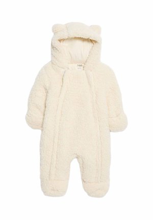 BORG ZIP PRAM - Tuta jumpsuit - ecru