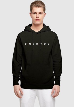 ABSOLUTE CULT FRIENDS LOGO BASIC  - Bluza z kapturem - black