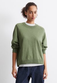 Marc O'Polo DENIM CREW  - Πουλόβερ - medium green melange