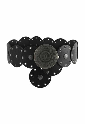 LOW SLUNG DISCREGULAR FIT - Cinturón - black