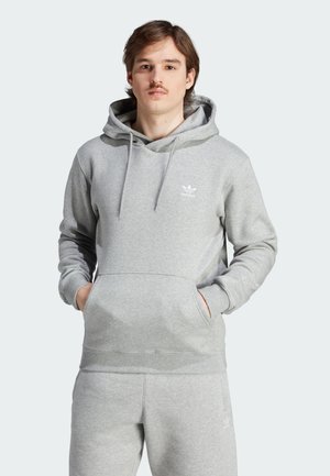 adidas Originals ESSENTIAL - Hoodie - medium grey heather