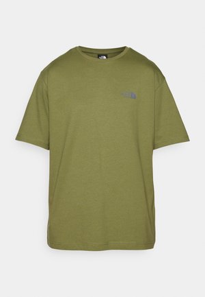VONNAN GRAPHIC TEE - T-shirts med print - terrarium green/anthrqacite grey/antique moss green/lime citrus