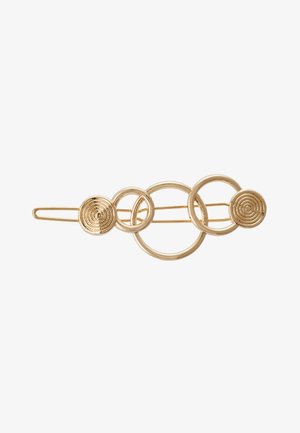 Hair styling accessory - gold-coloured