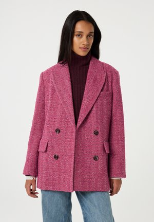 SABINE - Halflange jas - mottled pink