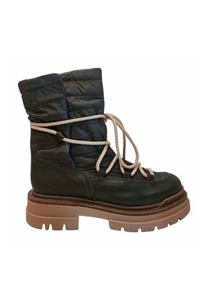 RIJAE - Botas con cordones - verde oscuro